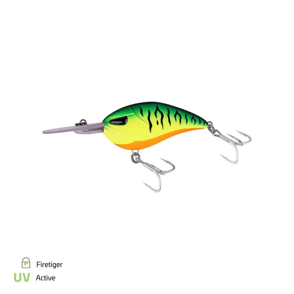 Zeck Wobler Cat Crank 7,5cm / 3m F - Firetiger,Zeck Wobler Cat Crank 7,5cm / 3m F - Firetiger