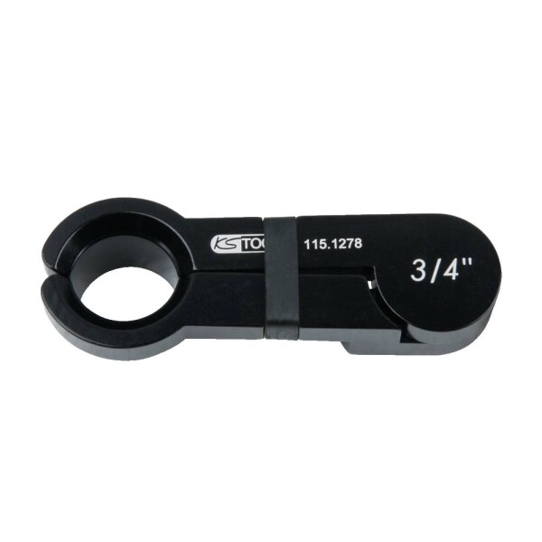 KS Tools 115.1278 Nůžky, hliník černý, 3/4