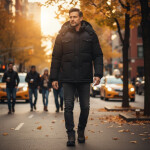 Pánská bunda WY3882H/GN Černá - Geographical Norway černá L