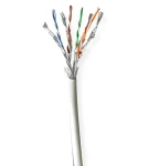Nedis CAT7 100 m šedá / Instalační kabel / S/FTP / Cu / LSZH / Box (CCBG8548GY100S)