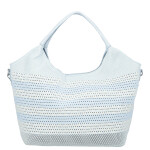 Elegantní dámská kabelka do ruky Carlita, světle modrá