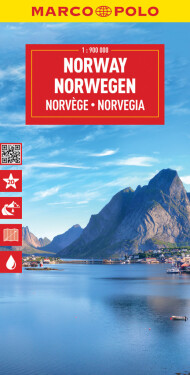 Norsko 1:900 000 / automapa Marco Polo