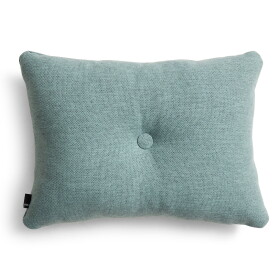 HAY Polštář Dot Mode Aqua 45 × 60 cm, modrá barva, textil
