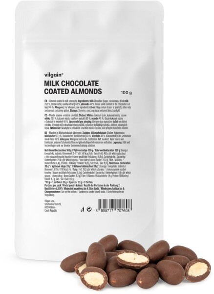 Vilgain Mandle čokoládě čokoláda 100