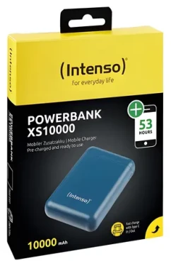 Intenso XS10000 petrolejová / Powerbanka / 10 000 mAh / USB-A + USB-C / 3,1A (7313537)