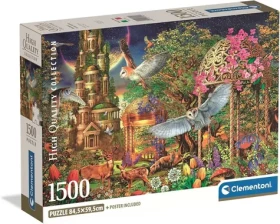 CLEMENTONI Puzzle Lesní zahrada fantazie