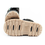 Lee Cooper zimní sněhule dětské zateplené sněhule pro dívky černé 27