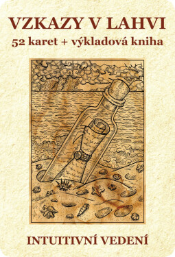 Vzkazy v lahvi - 52 karet + výkladová kniha - Veronika Kovářová