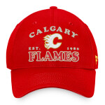 Fanatics Pánská kšiltovka Calgary Flames NHL Heritage Unstructured Adjustable