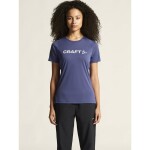 Běžecké tričko CRAFT CORE Essence Logo - modrá Velikost textilu: XS