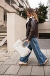 Nákupní taška Reisenthel Loopshopper M Puffer stone