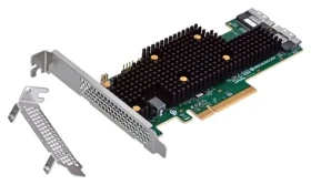 Broadcom HBA 9600-16i / Řadič HBA / Tri-Mode SAS SATA NVMe / SFF-8654 / PCIe 4.0 x8 / bez cache (05-50111-00)