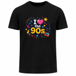 Ptakoviny.cz Tričko retro 90. léta - I Love Velikost: XL
