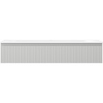 MEXEN/S - Rivel koupelnová skříňka 120 cm s umyvadlem Vela, 1 šuplík, reliéf , šedá mat/bílá mat 91A20-12023-1-BF62-W23M01
