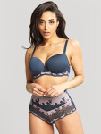 Panache Clara Moulded Sweetheart navy/pearl 7251 65E