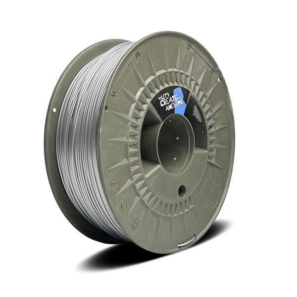 PLA filament Extrafill Rapunzel Silver 1,75 mm 1 kg Fillamentum