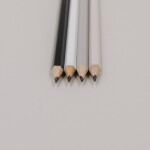 Eulenschnitt Sada tužek Heart Cream – set 4 ks, béžová barva, dřevo