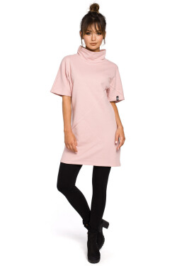 Šaty BeWear B051 Powder Pink 2XL/3XL