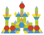 Goki Goki Skládací puzzle - geometrické tvary