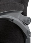 Kancelářské křeslo, houpací mechanismus, černá látka, KA-C713 BK2