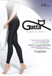 Dámské legíny Gatta Microfibra 100 den 5-XL nero/černá 5-XL