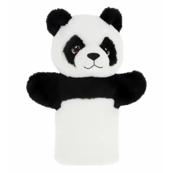 Keel Toys Keeleco Panda eko plyšový maňásek na ruku