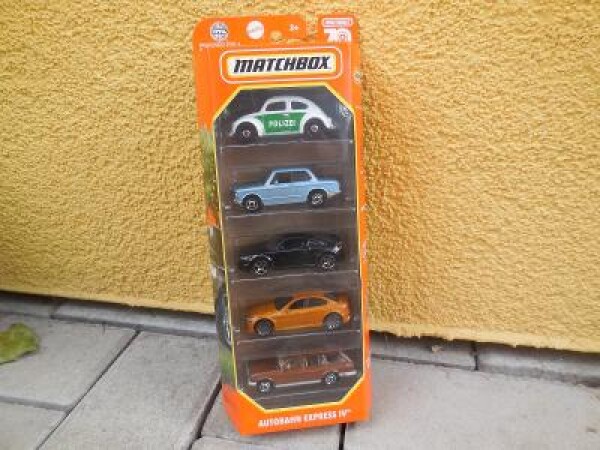 5-Pack Autobahn Express IV - Matchbox