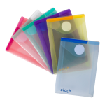 Djois obálka se suchým zipem, A7, PP, mix barev, 6 ks