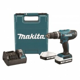 Makita HP488D002 / Aku příklepová vrtačka / Li-Ion / 2x 18V / 2x 1.5Ah / až 1.400 ot-min / až 21.000 úderů-min (HP488D002)