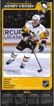 JF Turner Kalendář Pittsburgh Penguins Sidney Crosby #87 2025 Wall Calendar