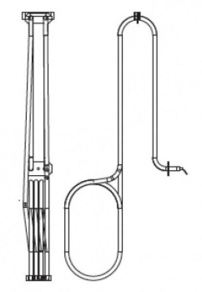 EOS - Topné těleso, spirála pro výparník Bi-O Tec 2000W C20013877L