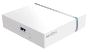 STRONG LEAP-S3+V2 bílá/ 4K UHD / HDMI / Wi-Fi / LAN / USB-A / Google TV / Android 11 (LEAP-S3+V2)