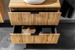 COMAD - Skříňka pod umyvadlo 80cm 2 zásuvkyADEL OAK 5907611654804