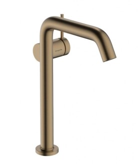 HANSGROHE - Tecturis S Umyvadlová baterie s výpustí Push-Open, CoolStart, EcoSmart, kartáčovaný bronz 73373140