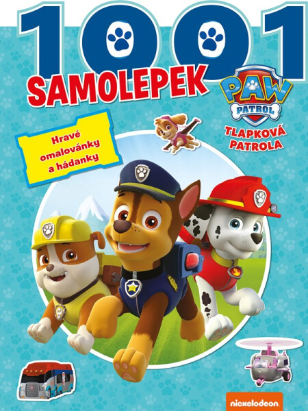 Tlapková patrola - 1001 samolepek - kolektiv autorů