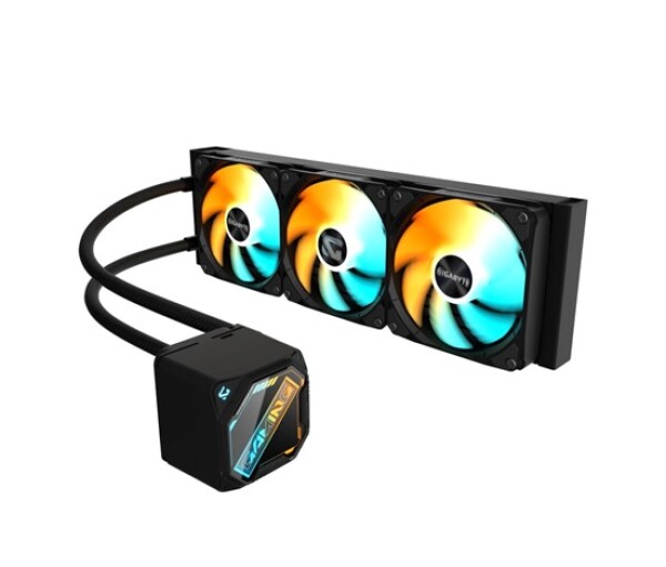GIGABYTE Vodní chladič GAMING 360, 3x120mm, ARGB, LGA1851, AM5, černá EDF_1706134