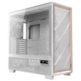 Antec Flux Pro bílá / E-ATX / 2x USB-A 3.0 / 1x USB-C / 4x 140mm + 2x 120mm / bez zdroje / průhledná bočnice (0-761345-10156-1)
