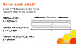 Solidify3D Hotend PTFE trubička (MK3S+)