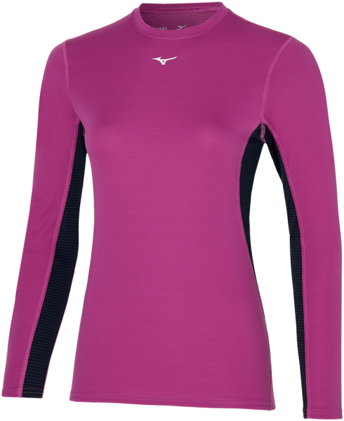 Běžecké termo tričko Mizuno Mid Weight Crew A2GA975168 Velikost textilu: M