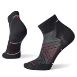 Unisex merino běžecké ponožky SMARTWOOL Run Zero Cushion Ankle Socks, Black velikost: 34-37 (S)