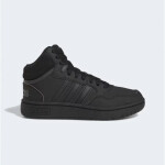 Unisex junior kotníčková obuv Hoops Mid 3.0 K Jr HR0228 Černá - Adidas černá 38 2/3