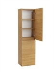 Vysoká skříňka Naturel Project 40x157x21,8 cm dub medový mat PROJECTV40DM PROJECTV40DM