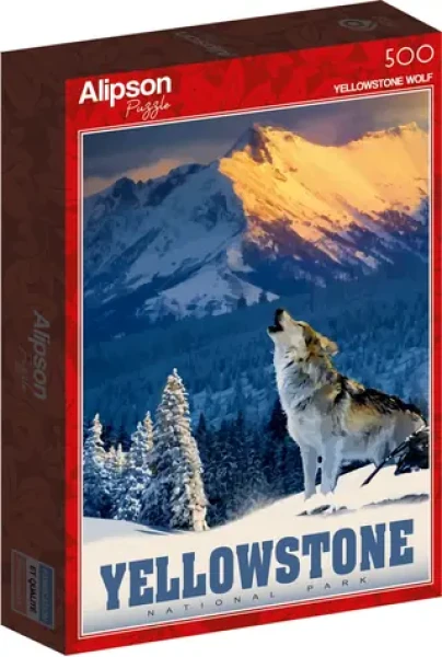 ALIPSON Puzzle Yellowstonský vlk