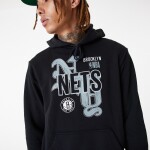 New Era Pánská mikina Brooklyn Nets NBA Team Graphic Hoodie Velikost: L