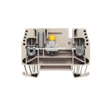 W-Series, Test-disconnect terminal, Rated cross-section: 6 mm&sup2;, Screw connection WTQ 6/1/STB 1018100000 Tmavě béžová Weidmüller 50 ks