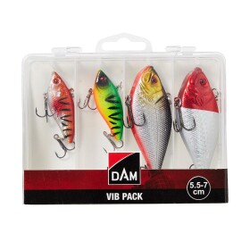DAM Sada wobleru Vib Pack Box 5.5-7cm 4ks,DAM Sada wobleru Vib Pack Box 5.5-7cm 4ks