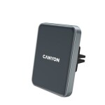 CANYON C-15 MegaFix černá / držák do ventilace auta / magnetický / 15W Qi nabíjení (CNE-CCA15B)