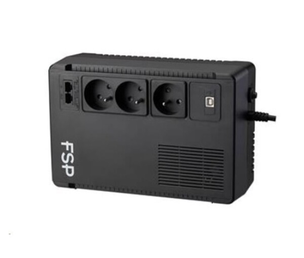 Fortron UPS FSP ECO 800 FR, 800 VA / 480 W, USB, RJ45, line interactive EDF_368569