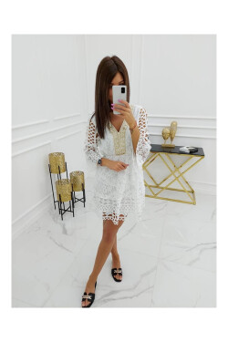 Bavlněné šaty Mayca HY1036 White Vittoria Ventini M/L