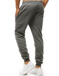 Pánské teplákové kalhoty tmavě šedé Dstreet UX2872 L